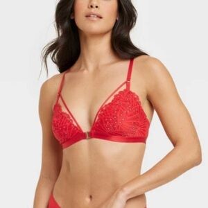 Auden Red Lace Bralette